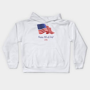 Happy 4th of July Kids Hoodie